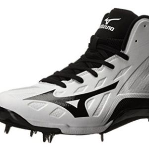 White/Black Men's Heist IQ Baseball Shoes
